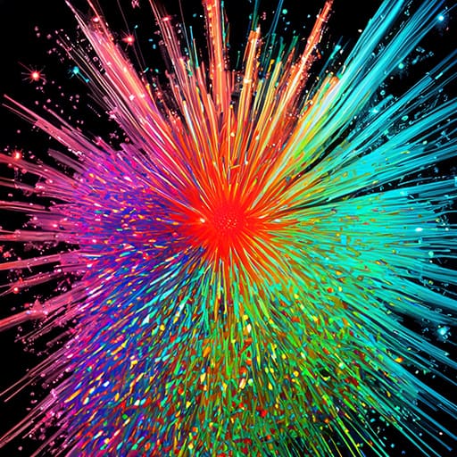 Abstract Colors AI wallpaper 15 — free 4K background