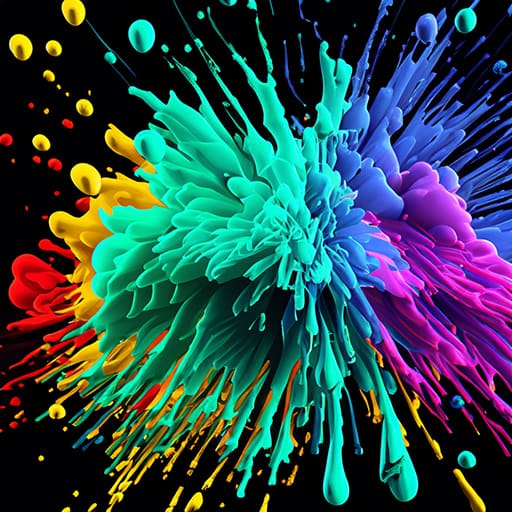 Abstract Colors AI wallpaper 29 — free 4K background