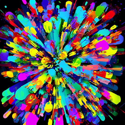 Abstract Colors AI wallpaper 32 — free 4K background