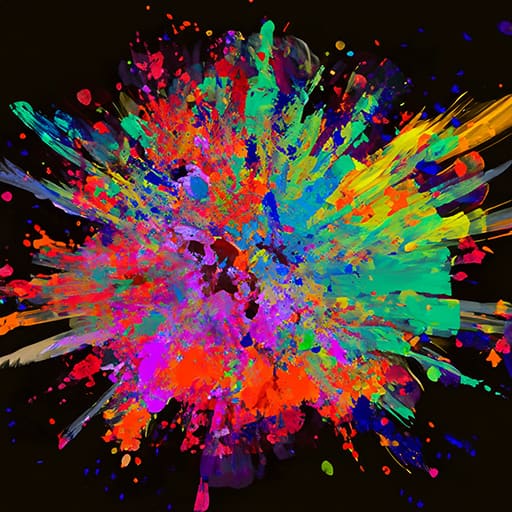 Abstract Colors AI wallpaper 33 — free 4K background