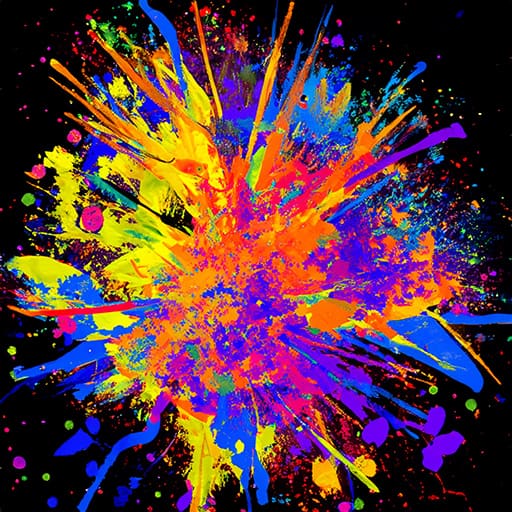 Abstract Colors AI wallpaper 35 — free 4K background