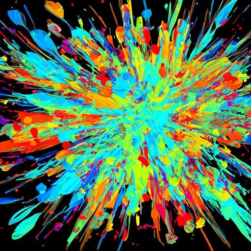 Abstract Colors AI wallpaper 36 — free 4K background