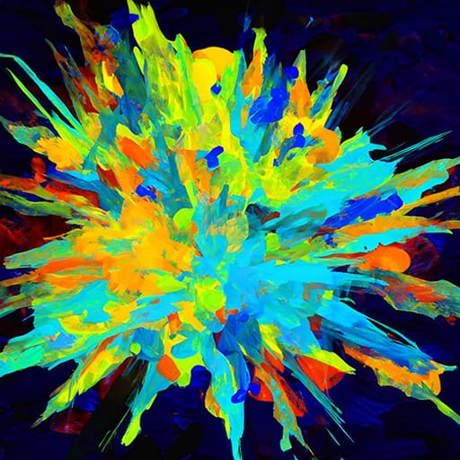 Abstract Colors AI wallpaper 37 — free 4K background