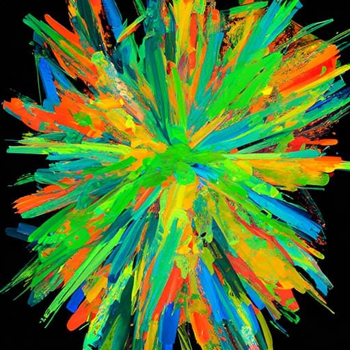 Abstract Colors AI wallpaper 41 — free 4K background