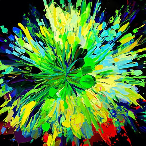 Abstract Colors AI wallpaper 42 — free 4K background