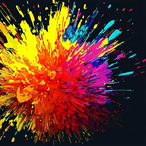 Abstract Colors AI wallpaper 44 — free 4K background