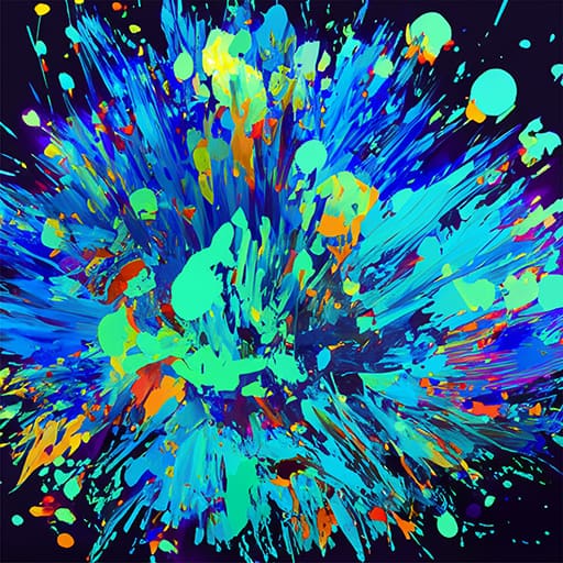 Abstract Colors AI wallpaper 46 — free 4K background