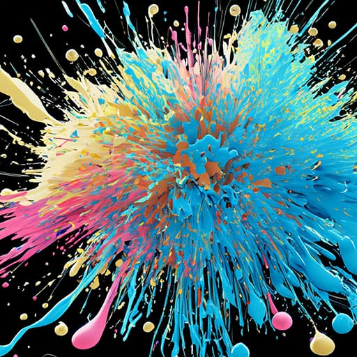 Abstract Colors AI wallpaper 45 — free 4K background
