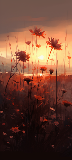 Flowers AI wallpaper 19 — free 4K background