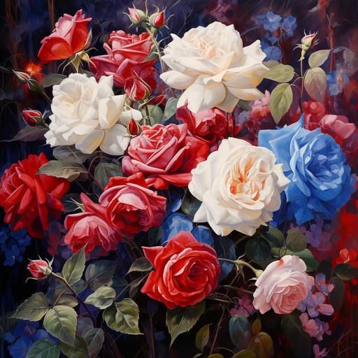 Flowers AI wallpaper 33 — free 4K background