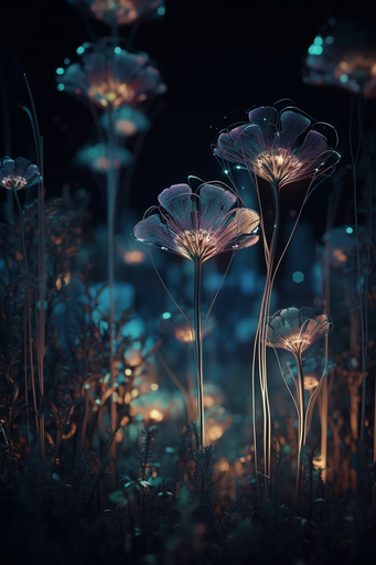 Flowers AI wallpaper 44 — free 4K background