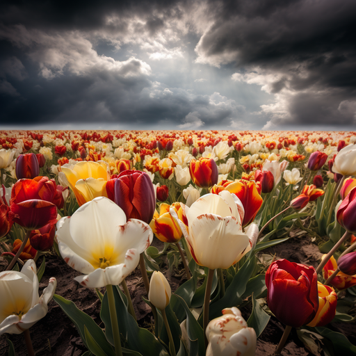 Flowers AI wallpaper 66 — free 4K background