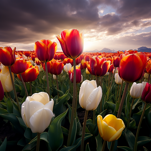 Flowers AI wallpaper 67 — free 4K background