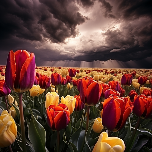Flowers AI wallpaper 68 — free 4K background