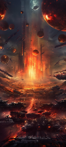 Sci-Fi AI wallpaper 4 — free 4K background