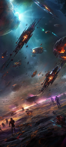 Sci-Fi AI wallpaper 12 — free 4K background