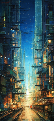 Sci-Fi AI wallpaper 13 — free 4K background