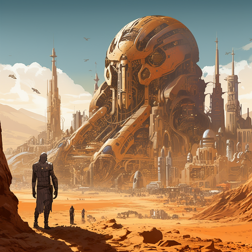 Sci-Fi AI wallpaper 19 — free 4K background