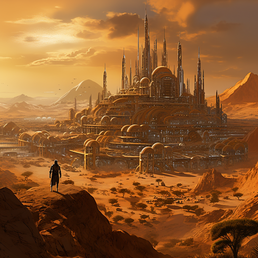 Sci-Fi AI wallpaper 29 — free 4K background