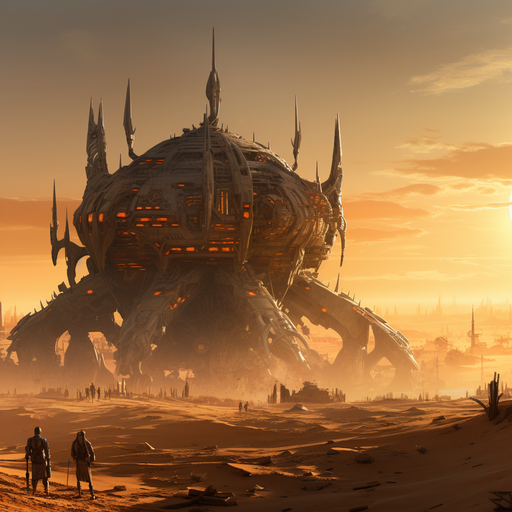 Sci-Fi AI wallpaper 30 — free 4K background