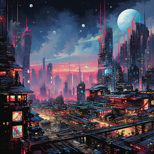 Sci-Fi AI wallpaper 36 — free 4K background