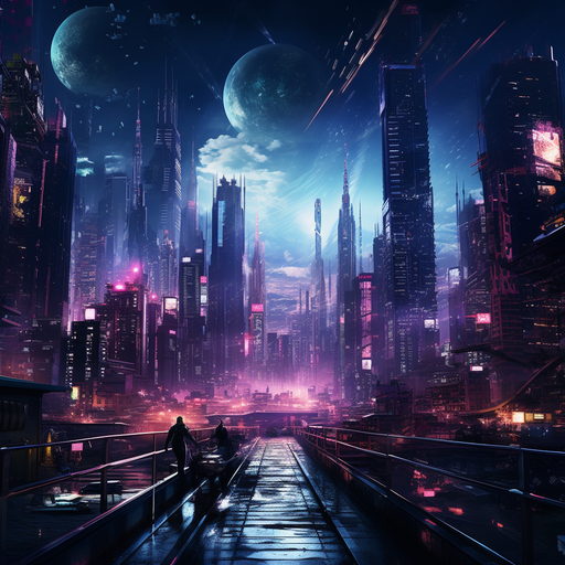 Sci-Fi AI wallpaper 37 — free 4K background