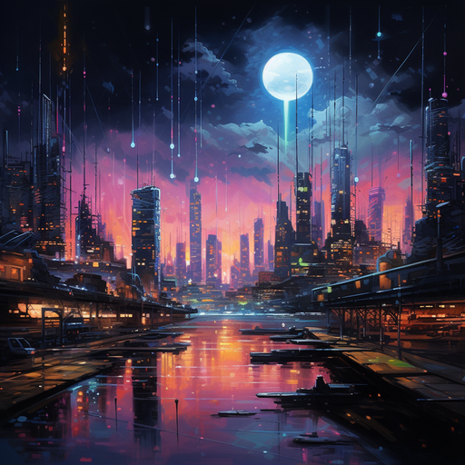 Sci-Fi AI wallpaper 38 — free 4K background