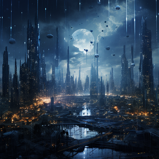 Sci-Fi AI wallpaper 49 — free 4K background