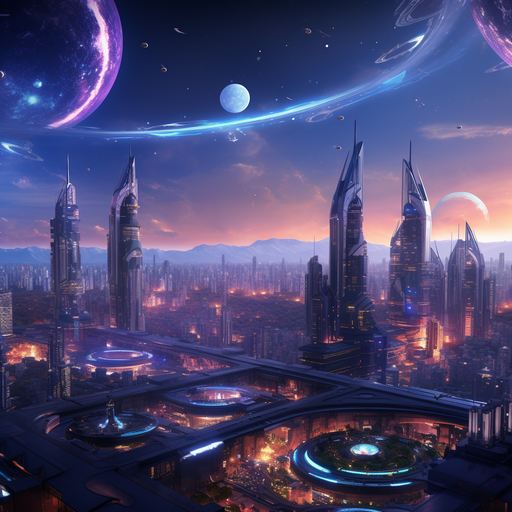 Sci-Fi AI wallpaper 80 — free 4K background