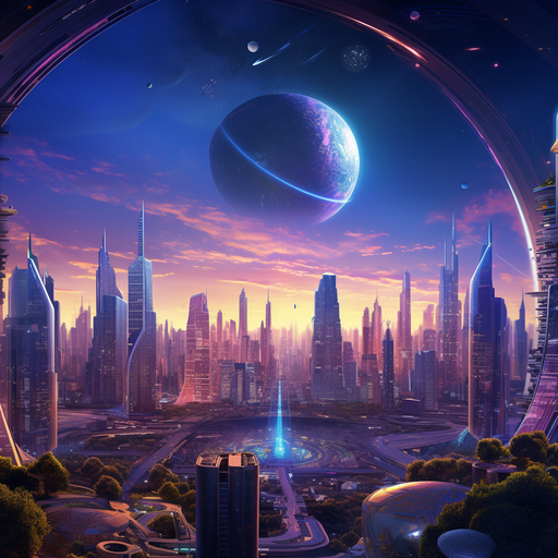 Sci-Fi AI wallpaper 82 — free 4K background