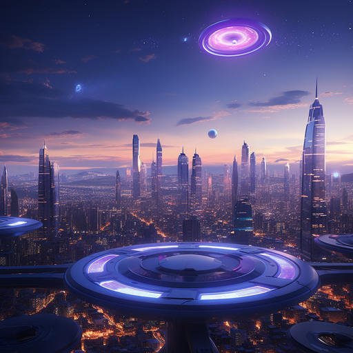 Sci-Fi AI wallpaper 84 — free 4K background
