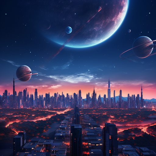 Sci-Fi AI wallpaper 85 — free 4K background