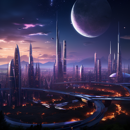 Sci-Fi AI wallpaper 87 — free 4K background